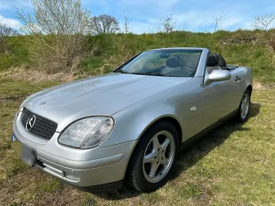 Gebraucht Mercedes SLK200 136 PS (100 kW) 2000 Silber Cabrio