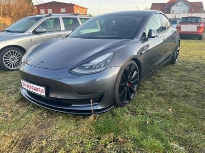 Gebraucht Tesla Model 3 Performance 377 kW (513 PS) 2019 Silber Limousine