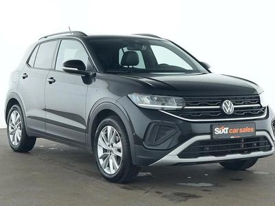 Schwarz Gebraucht 2025 VW T-Cross Goal SUV | 22.439 € (Guter Preis)