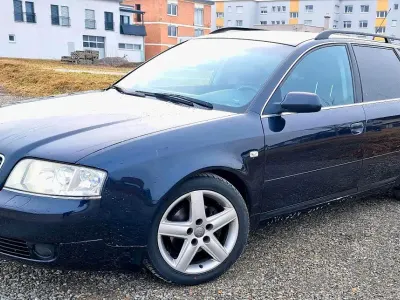 Brugt Audi A6 S-Line 131 HK (96 kW) 2003 Blå Stationcar