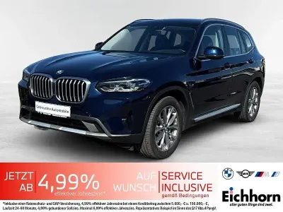 Second-hand BMW X3 Sport Line 292 CP (214 kW) 2022 Albastru SUV