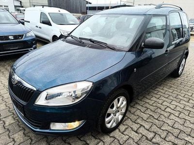 Gebraucht Skoda Roomster Plus Edition 86 PS (63 kW) 2014 Blau Van / Kleinbus