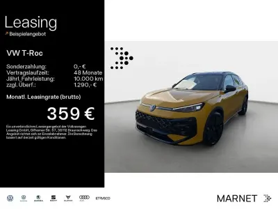 Neu VW T-Roc R-line 150 PS (110 kW) 2026 Canary yellow uni schwarz uni SUV