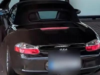Gebraucht Porsche Boxster 228 PS (167 kW) 2004 Schwarz Cabrio