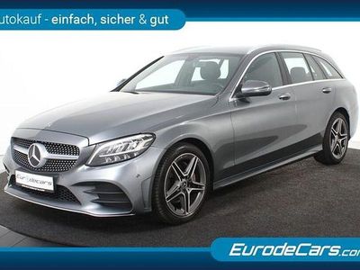 Gebraucht Mercedes C180 AMG line 122 PS (89 kW) 2019 Grau Kombi