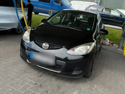 Gebraucht Mazda 2 85 PS (62 kW) 2009 Schwarz Kleinwagen