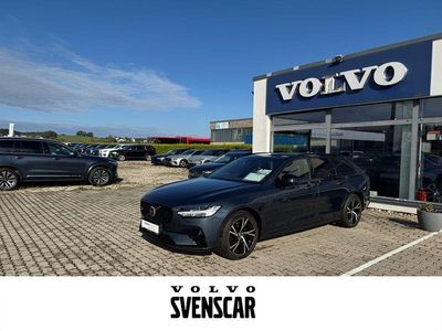 Gebraucht Volvo V90 R-Design 341 PS (250 kW) 2021 Denim blue / metallic (blau) Kombi