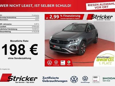 Gebraucht VW T-Roc Goal 150 PS (110 kW) 2025 Grau SUV