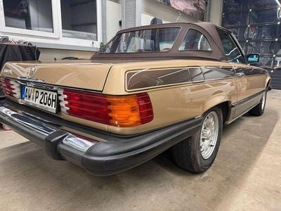 Gebraucht Mercedes SL380 155 PS (114 kW) 1985 Beige Cabrio