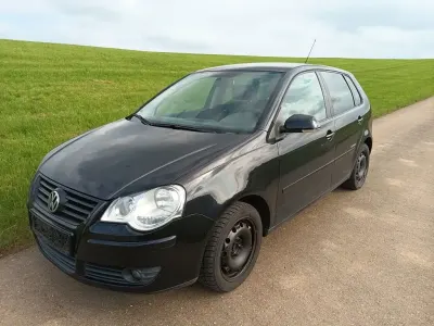 Gebraucht VW Polo United 69 PS (50 kW) 2008 Schwarz Kleinwagen
