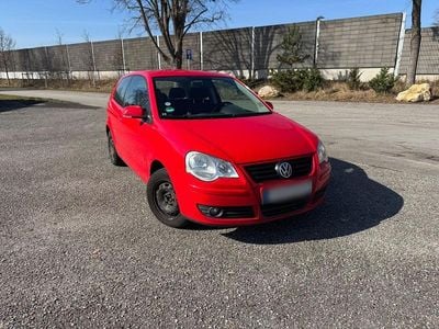 Gebraucht VW Polo Comfortline 60 PS (44 kW) 2009 Rot Kleinwagen