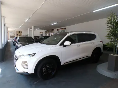 Gebraucht Hyundai Santa Fe Premium 200 PS (147 kW) 2020 Weiß SUV