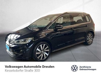 Gebraucht VW Touran Highline 150 PS (110 kW) 2020 Deep black perleffekt Van / Kleinbus