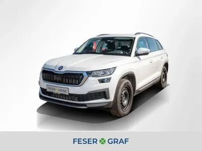 Gebraucht Skoda Kodiaq Ambition 150 PS (110 kW) 2021 Moon weiss perleffekt SUV