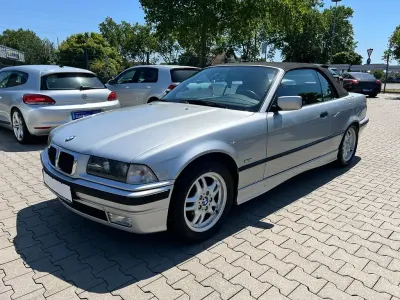 Gebraucht BMW 318 116 PS (85 kW) 1998 Silber Cabrio