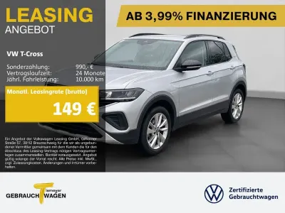 Gebraucht VW T-Cross Goal 95 PS (69 kW) 2025 Silber SUV