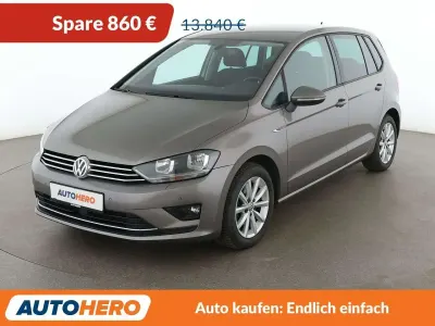 Gebraucht VW Golf Sportsvan Comfortline 125 PS (91 kW) 2016 Limestone grey Van / Kleinbus