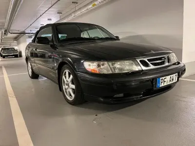 Gebraucht Saab 900 Cabriolet 185 PS (136 kW) 1998 Schwarz Cabrio