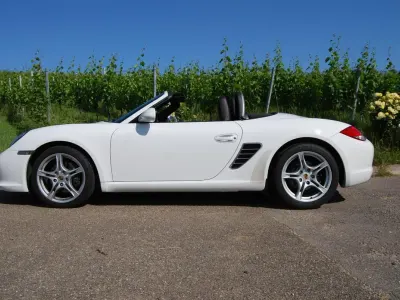 Used Porsche Boxster 255 HP (187 kW) 2008 White Cabriolet