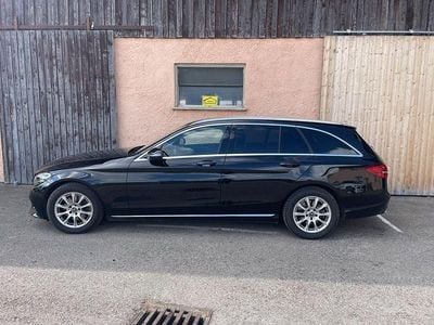 Usata Mercedes C220 194 CV (142 kW) 2020 Nero Station wagon