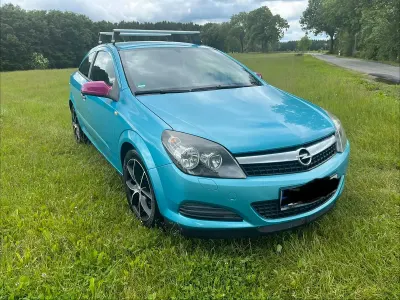 Gebraucht Opel Astra GTC 90 PS (66 kW) 2009 Blau Coupé