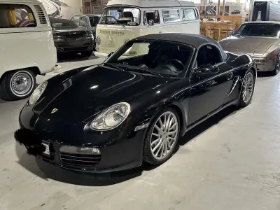 Occasion Porsche Boxster S 280 PK (205 kW) 2006 Zwart Cabriolet
