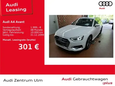 Gebraucht Audi A4 Advanced Plus 150 PS (110 kW) 2023 T9 ibisweiß Kombi