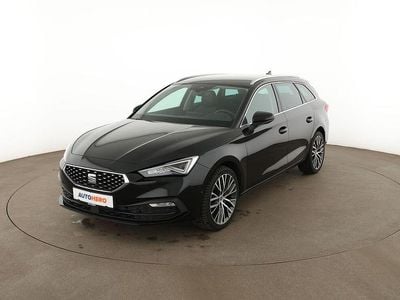 Usata Seat Leon XCELLENCE 150 CV (110 kW) 2020 Nero Station wagon