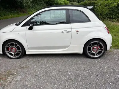 Gebraucht Abarth 595 Turismo 160 PS (117 kW) 2015 Weiß Cabrio