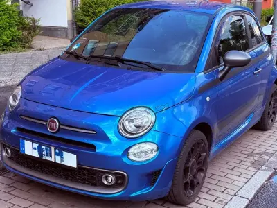 Gebraucht Fiat 500 69 PS (50 kW) 2017 Blau