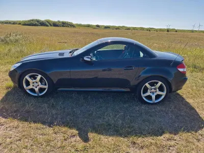 Gebraucht Mercedes SLK200 2006 Schwarz Cabrio