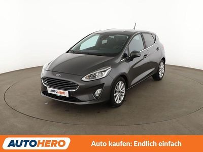 Usata Ford Fiesta Titanium 101 CV (74 kW) 2018 Grigio Utilitaria