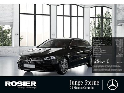 Gebraucht Mercedes CLA250e Shooting Brake Premium 163 PS (119 kW) 2025 Schwarz / kosmosschwarz Kombi