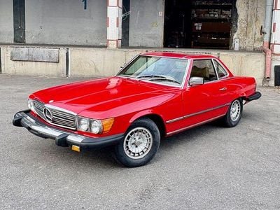 Gebraucht Mercedes SL450 277 PS (203 kW) 1977 Rot Cabrio