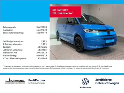 Gebraucht VW Multivan Goal 204 PS (150 kW) 2024 Blau Van / Kleinbus