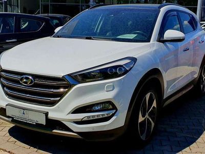 gebraucht Hyundai Tucson Premium 4WD Automatik Navi Kamera AHK