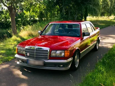 Gebraucht Mercedes 280 185 PS (136 kW) 1984 Rot Limousine