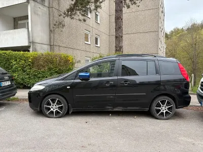 Gebraucht Mazda 5 115 PS (84 kW) 2007 Schwarz Van / Kleinbus