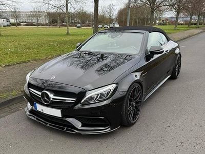 Schwarz Gebraucht 2017 Mercedes C63S AMG AMG Cabrio | 56.000 € (Teuer)