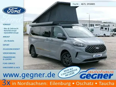 Neu Ford Tourneo Custom Titanium 170 PS (125 kW) 2026 Grey matter Van