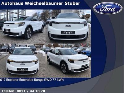 Gebraucht Ford Explorer Extended Range 210 kW (286 PS) 2025 Weiß SUV