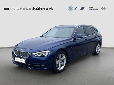 Usata BMW 320 Sport Line 190 CV (139 kW) 2017 Blu Station wagon