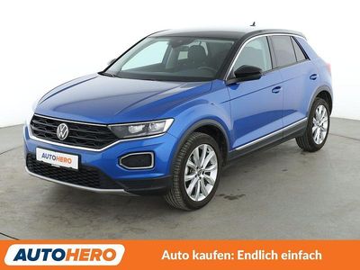 Gebraucht VW T-Roc Style 150 PS (110 kW) 2021 Blau SUV