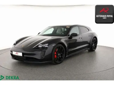 Gebraucht Porsche Taycan GTS Sport Turismo Sport Turismo 439 kW (598 PS) 2023 Schwarz (metallic) Kombi