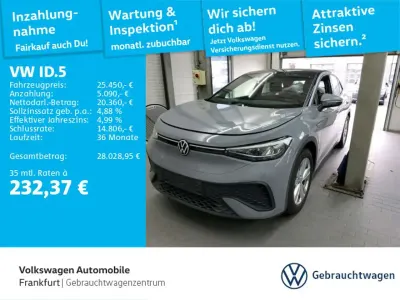 Gebraucht VW ID.5 Pro Performance 150 kW (204 PS) 2023 Grau SUV