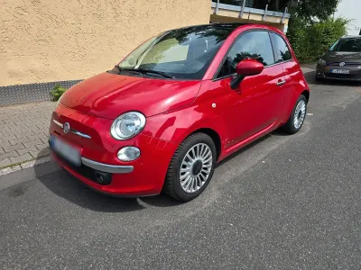Gebraucht Fiat 500 Lounge 86 PS (63 kW) 2012 Rot Kleinwagen