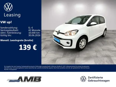 Brugt VW up! 65 HK (47 kW) 2021 Hvid Hatchback