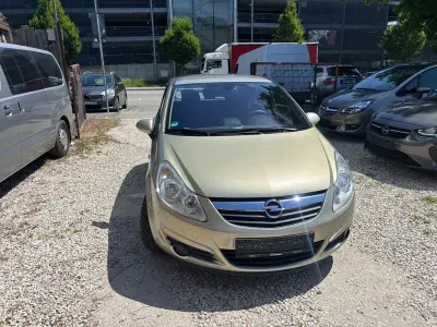 Gebraucht Opel Corsa Edition 80 PS (58 kW) 2008 Beige Kleinwagen