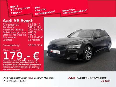 Gebraucht Audi A6 S-Line 265 PS (194 kW) 2023 Mythosschwarz metallic SUV
