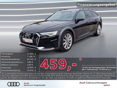 Mythosschwarz metallic Gebraucht 2023 Audi A6 Ambiente Kombi | 46.490 €